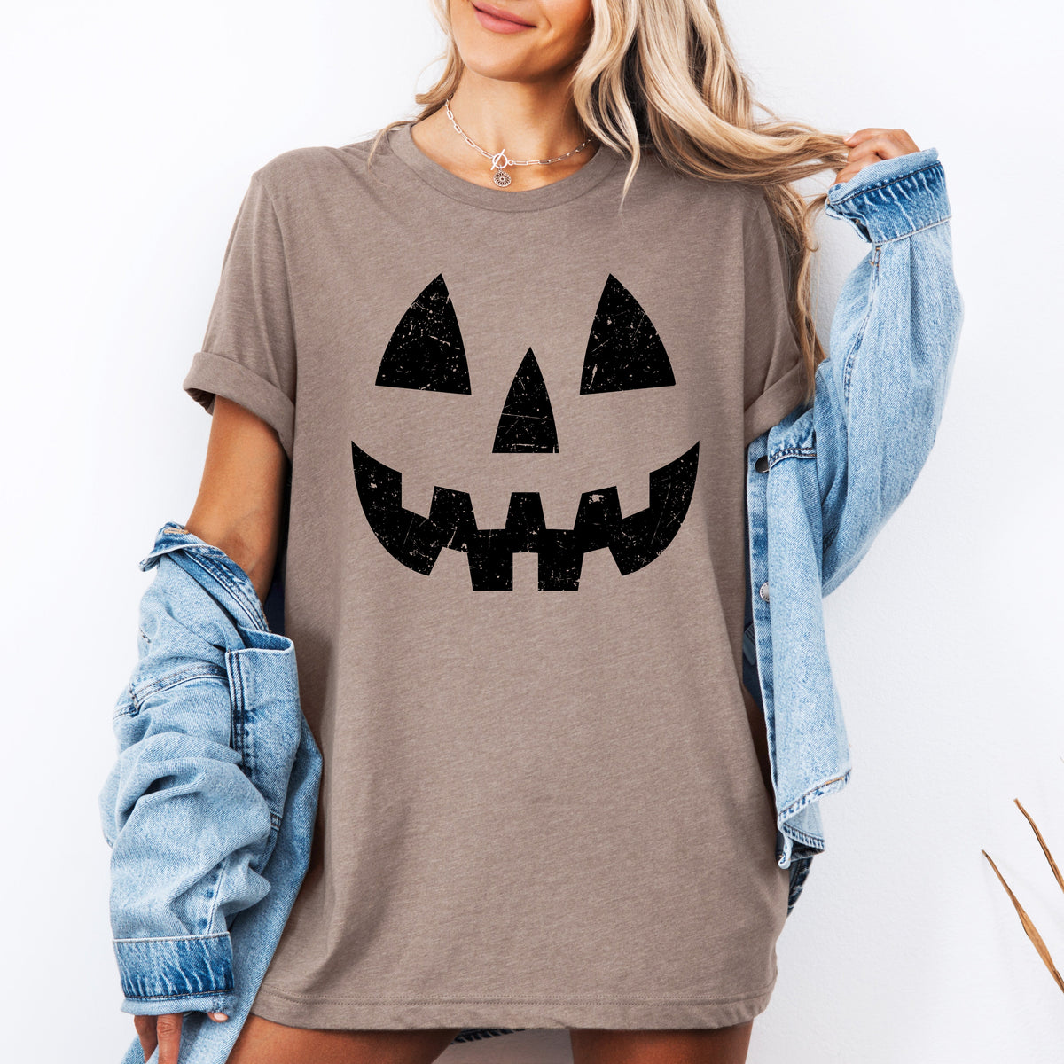 Friendly Jack-O-Lantern Graphic Tee