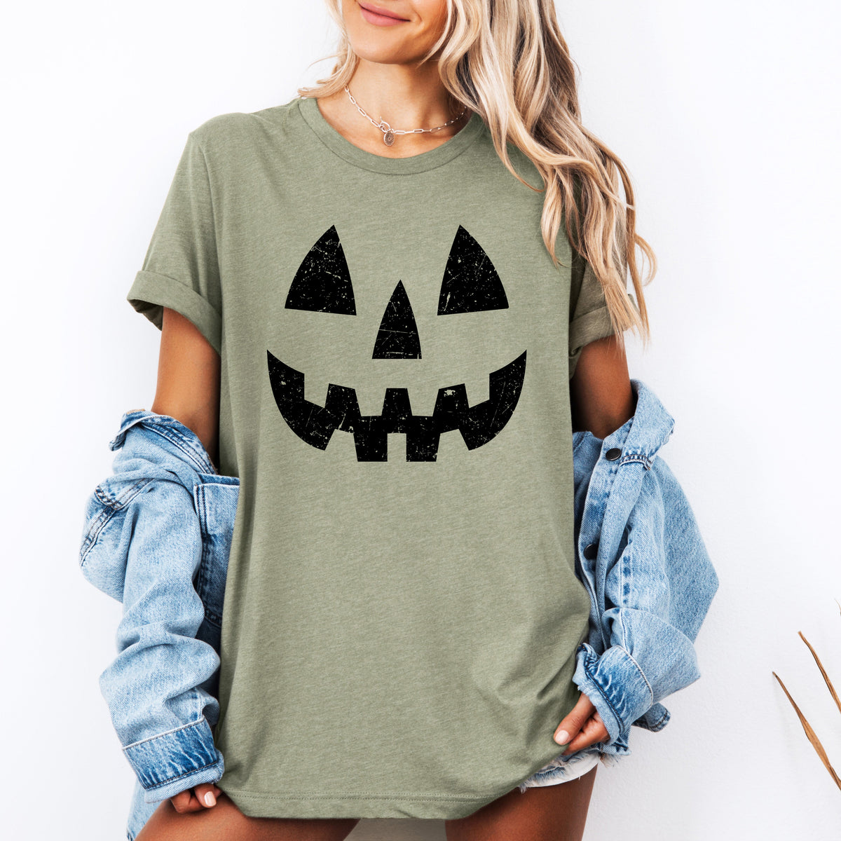 Friendly Jack-O-Lantern Graphic Tee