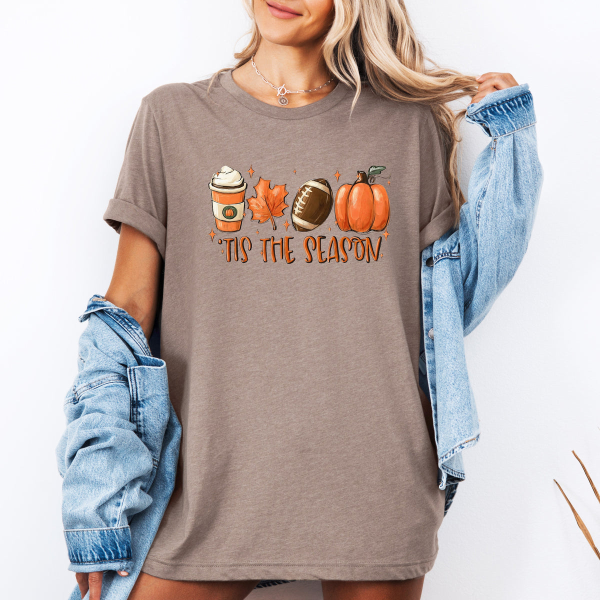 Pumpkin Football Game Day Graphic Tee